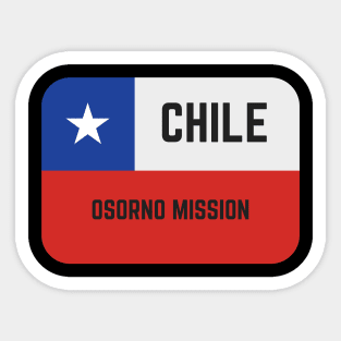 Chile Osorno Mission LDS Mormon Missionary Sticker